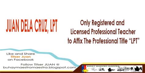 lpt meaning philippines|Only Registered and Licensed Professional Teacher to Affix The.